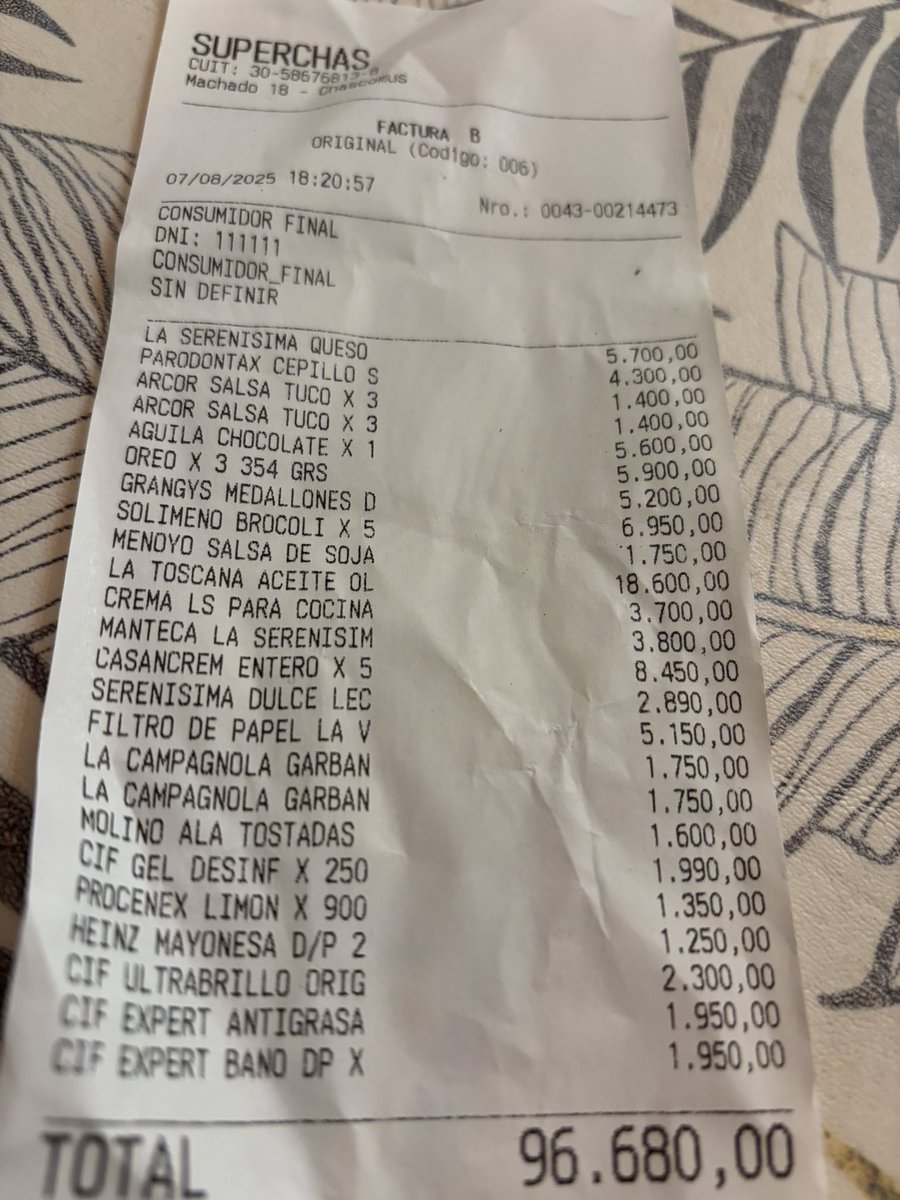 Cuidado si le dicen a sus maridos “Amor compra un oliva bueno”.