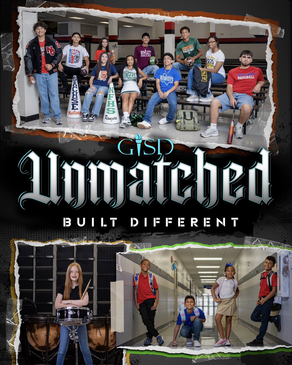 Garland ISD (@gisdnews) on Twitter photo Built Different.
This isn’t a tagline. It’s a mindset. A movement.
Last year, we celebrated what makes us unmatched.
This year, we are unleashing what makes us Built Different. At Garland ISD, we don’t whisper greatness. We roar it. We don’t follow trends. We set them.
We don’t Built Different.
This isn’t a tagline. It’s a mindset. A movement.
Last year, we celebrated what makes us unmatched.
This year, we are unleashing what makes us Built Different. At Garland ISD, we don’t whisper greatness. We roar it. We don’t follow trends. We set them.
We don’t