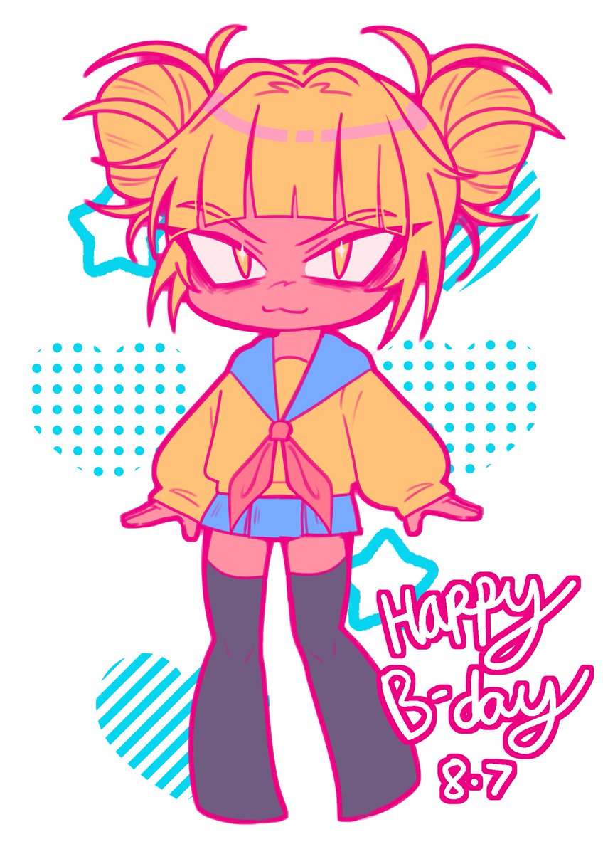 #mha #togahimiko happy birthday, my special girl 🎉