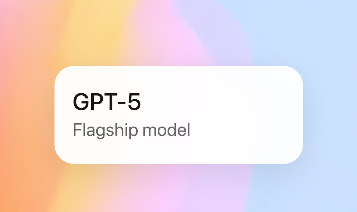 GPT-5 just landed! 😲 

First model to know when to think deep or answer quick. #ai #openai