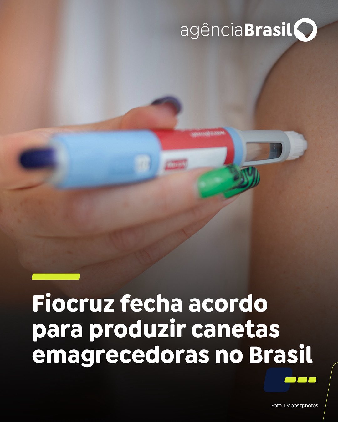 Agência Brasil on X: "CANETAS EMAGRECEDORAS | A Fiocruz e a farmacêutica  EMS firmaram dois acordos de parceria para a produção de liraglutida e de  semaglutida, princípios ativos de medicamentos agonistas GLP-1,