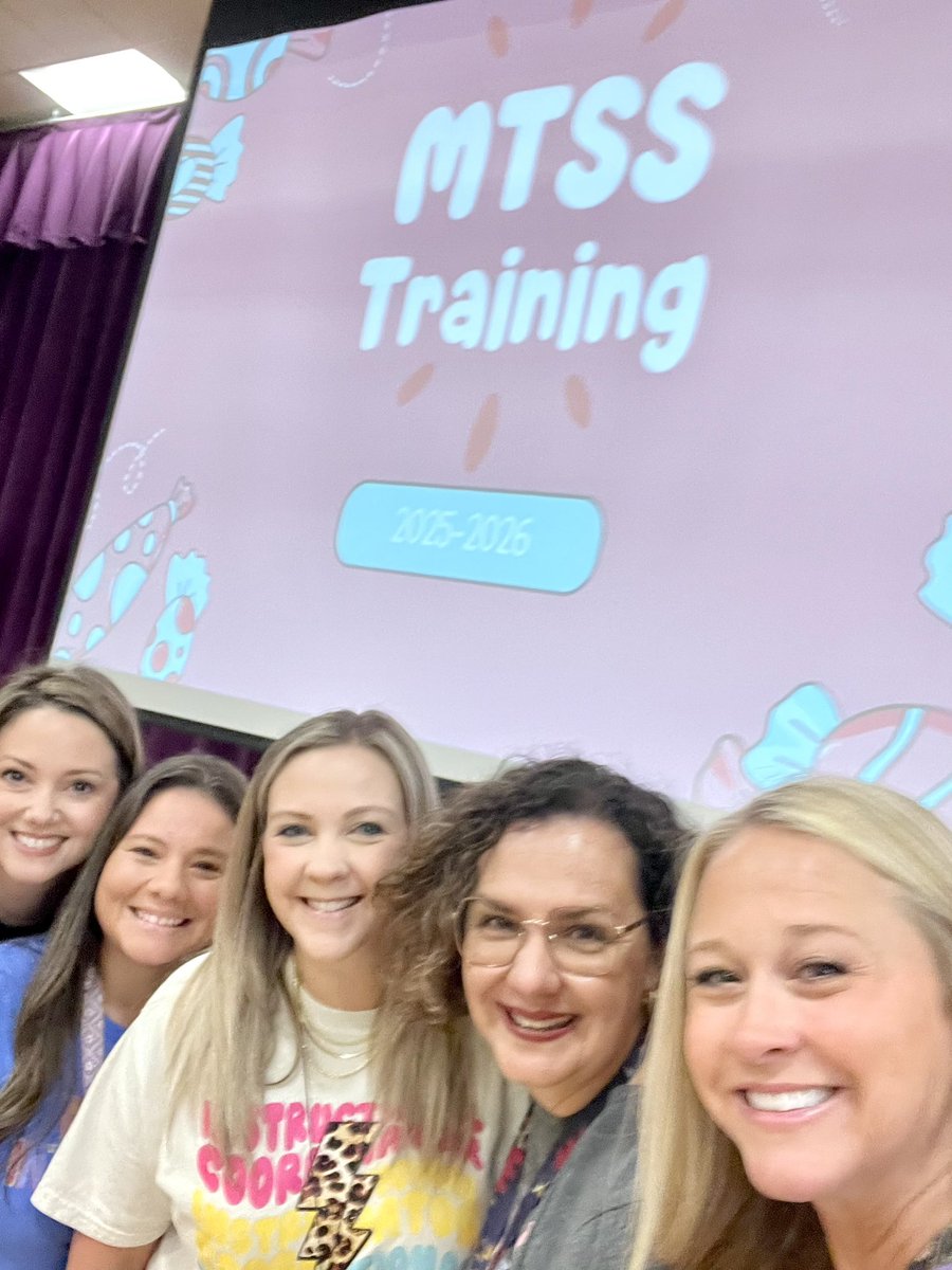 The ASTs and I presented all things MTSS with staff today. 🐾🍭We ended the training on a high note due to the fire alarm going off unexpectedly 🚨🤣 <a href="/MJEjags/">Jenks Elementary</a>