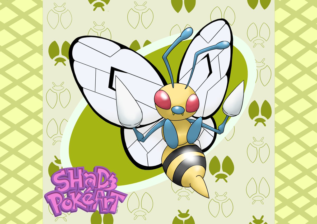 Beedrill x Butterfree - Request by a_rndom_person on Tiktok #pokemon #pokemonart #fakemon #pokemonfusion #shadzpokeart #pokemonfanart #pokemonfan #beedrill #beedrillfusion #butterfree #butterfreefusion #pokemondrawing #pokemonartist #digitalart #art #fanart