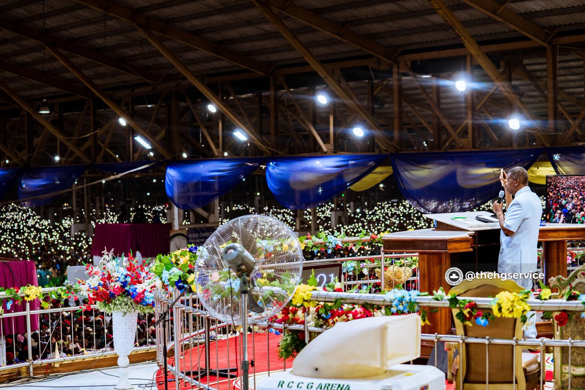 The God I serve is saying tonight, in the Name that is above every other name, in your life, there will be light.

Day 4
Deliverance Service 

#TheOvercomers
#RCCGAnnualConvention2025
#RCCG