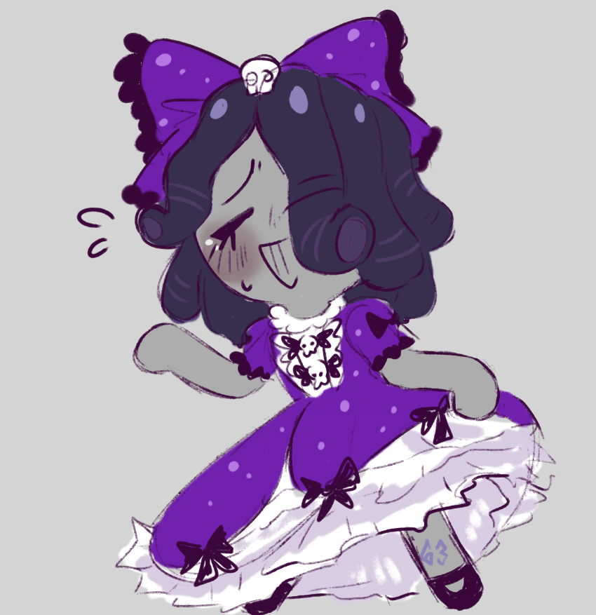 not flowey but cute and ourple!!!
#licoricecookie