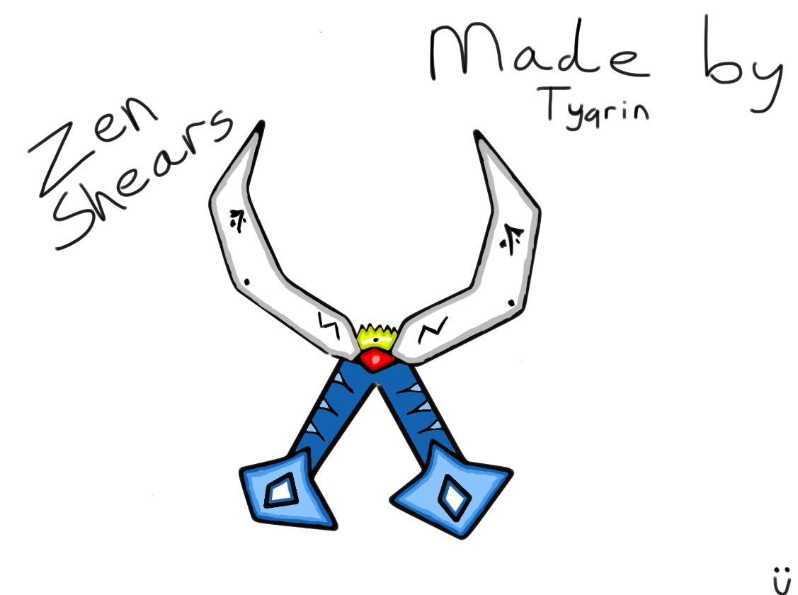 RealPhant0mX's tweet photo. @DoorsRoblox #DoorsSkinContest 

Zen shears.
Made by Tyqrin https://t.co/3wrDWpTdkh