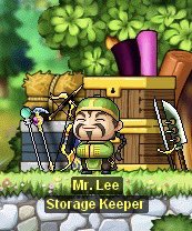 I probably AFKed hundreds of hours by Mr. Lee in Henesys. Gonna store some solana here.