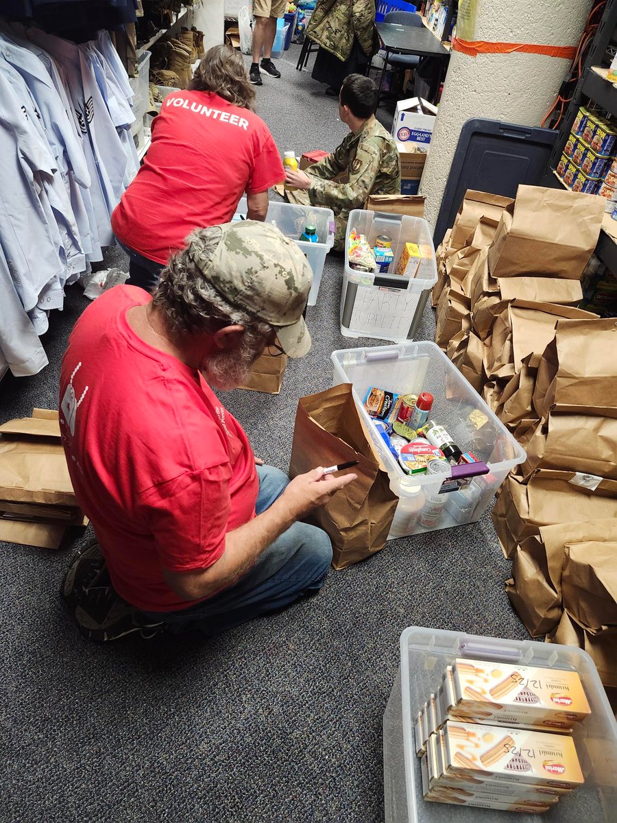 🥫🇺🇸  The American Red Cross of Utah is stepping up to help out at the Hill Air Force Base Airman's Attic. Today, our volunteers assisted with picking up, and sorting food donations to support the Airman Attics leadership and our military families. Want to learn more? Visit