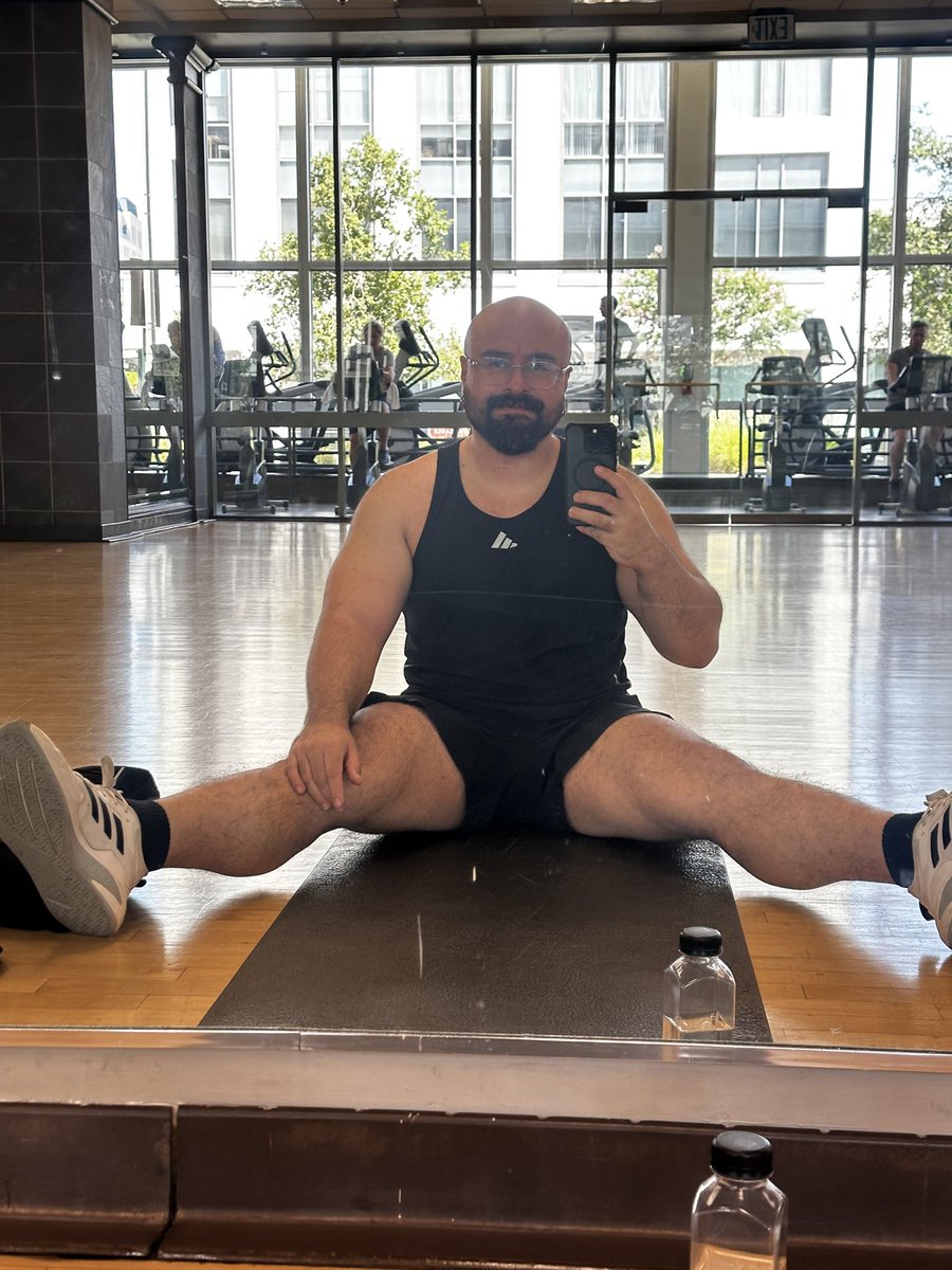 Gotta stretch my gooch.