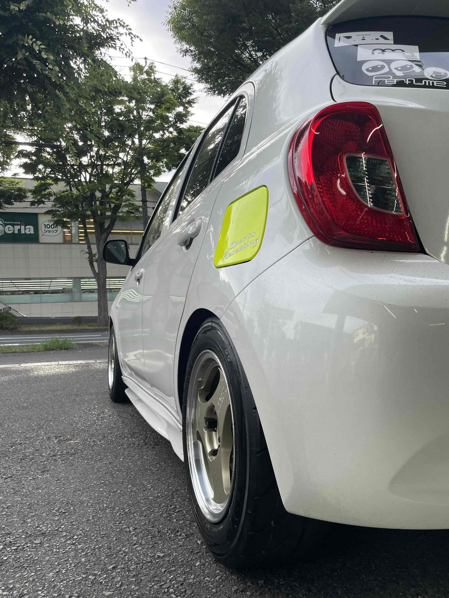 tg_totsuka's tweet photo. #ADVAN #Racing #Oni2
#エアサス 装着のマーチにお取り付けさせて頂きました
ADVANホイールと言えば、やはりこのトライアングルデザインですね
凝った作り込みのホイールで、非常に美しいく細かなデザインになっています
現代に復活したOni 2　
お見積りは戸塚店まで！

#タイヤガーデン戸塚 https://t.co/iDYuiUtPBp