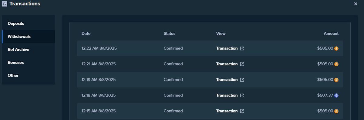 Batch #27 of 5 total giveaways paid out ($2,500 total)  winners were:

<a href="/j1nj1nnnn/">Jin.eth 🍜</a>  ($500 BTC)
<a href="/Tr1zzy20/">Tr1zzy</a>   ($500 ETH)
<a href="/Easy_Lucky777/">ActaNonVerba</a>  ($500 BTC)     
@ashy4thew1n     ($500 BTC)  
<a href="/windtvv/">hopegg</a>    ($500 BTC)

(here is proof of the crypto being paid out)  
*feel free to message winners
