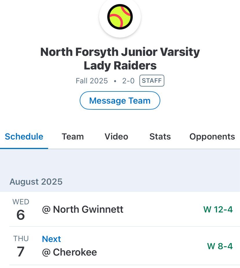 Coach Francis (@wolf2wolverine) on Twitter photo That’s a sweep for the week! JV starts off the season 2-0 with a 8-4 win over Cherokee. Emma Ellis with the W. <a href="/_GemmaChristian/">GemmaChristian 2029</a> adds 3 hits and Reese Thaxton added 2 while Brynn Mower and Lucy Cave each had a 2B.
JV home opener Wednesday vs Milton That’s a sweep for the week! JV starts off the season 2-0 with a 8-4 win over Cherokee. Emma Ellis with the W. <a href="/_GemmaChristian/">GemmaChristian 2029</a> adds 3 hits and Reese Thaxton added 2 while Brynn Mower and Lucy Cave each had a 2B.
JV home opener Wednesday vs Milton