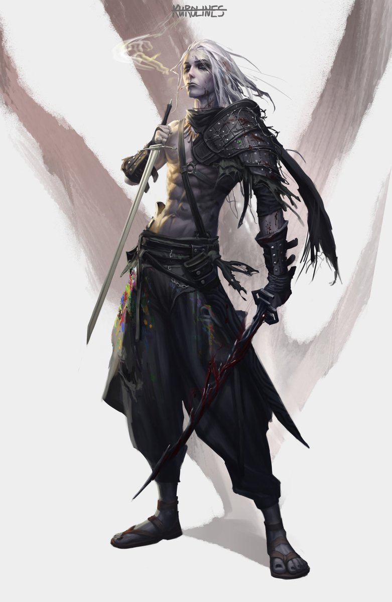 Art for the Yard DnD
Nick's character - Rone