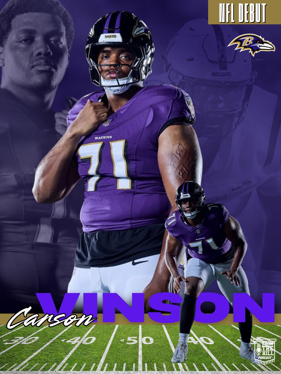 From The Hill Podcast (@fromthehill1875) on Twitter photo Alabama A&M Bulldog <a href="/vinsoncarson/">Carson vinson</a> makes his <a href="/NFL/">NFL</a> debut
#AAMU #RavensFlock
<a href="/AamufbR/">Alabama A&M Football</a> <a href="/_AAMUAthletics/">Alabama A&M Athletics</a> Alabama A&M Bulldog <a href="/vinsoncarson/">Carson vinson</a> makes his <a href="/NFL/">NFL</a> debut
#AAMU #RavensFlock
<a href="/AamufbR/">Alabama A&M Football</a> <a href="/_AAMUAthletics/">Alabama A&M Athletics</a>