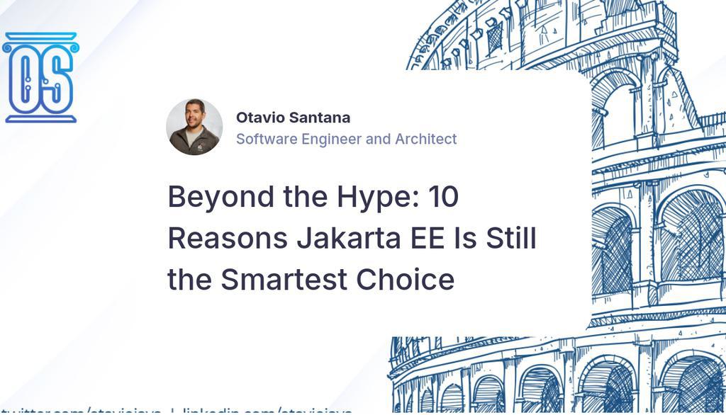 otaviojava's tweet image. Despite a trend of frameworks that change and break compatibility all the time, Jakarta EE stands out by prioritising long-term architectural stability.
Read more 👉 lttr.ai/AhYTl
#java #jakartaee #javaenterprise