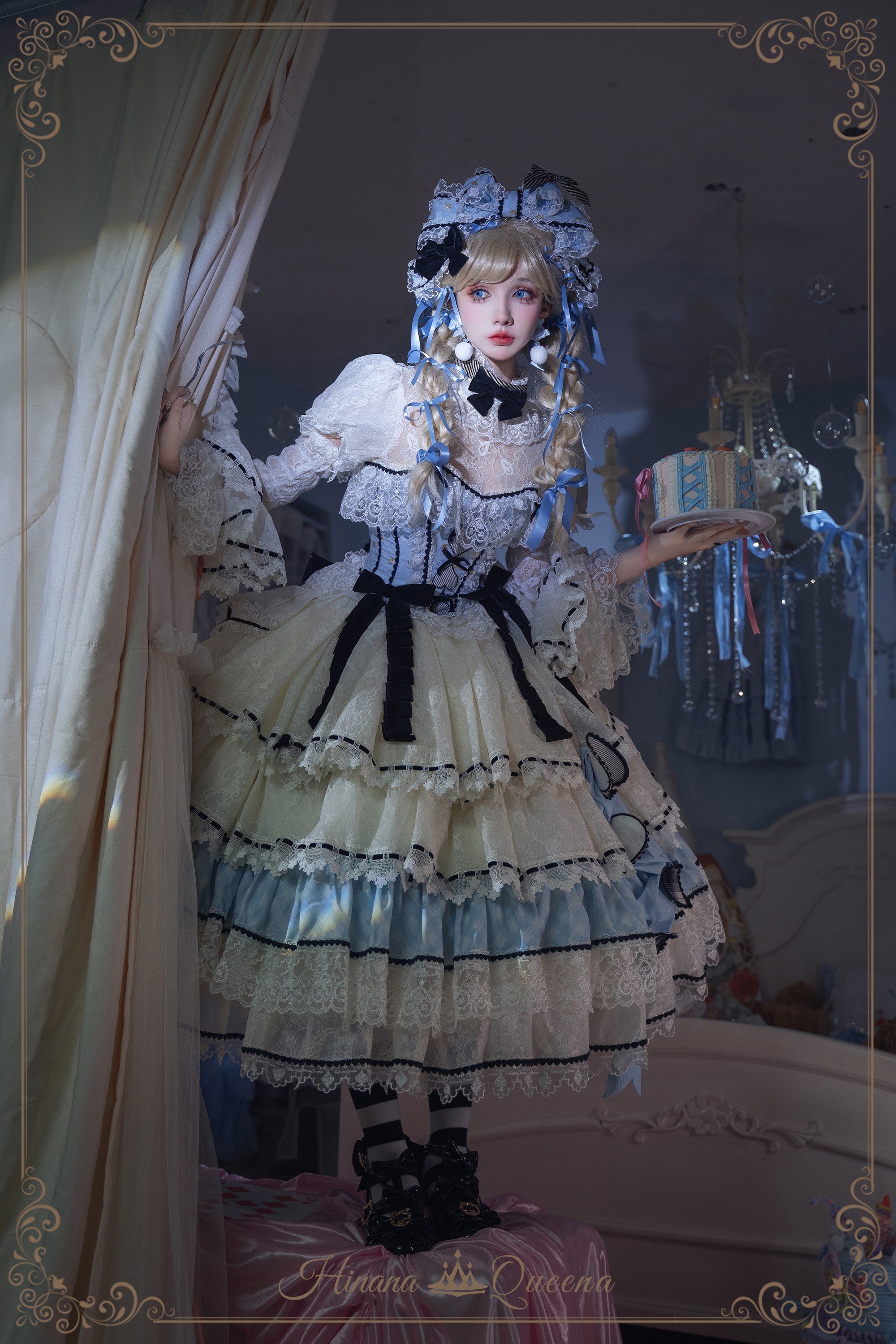 最終お値下 アルベロベロ ぶたさん不思議の国のアリス柄 ナイロン♡まとめOK2？ Belchic on X: 