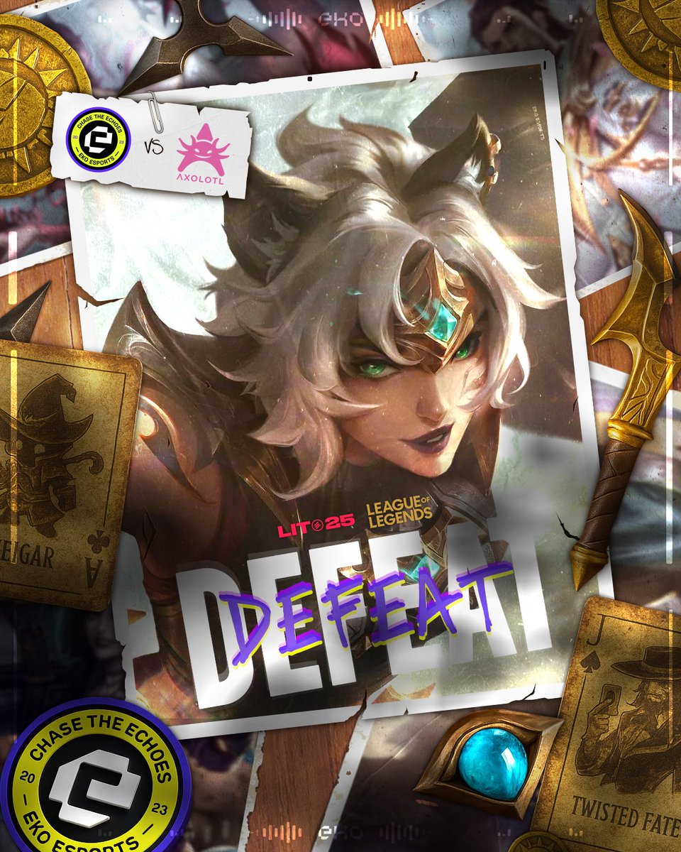 We had the series in our hands but let it slip away. And that’s how our LIT summer split comes to an end.

It’s a shame we couldn’t show our full potential, but we’ll come back stronger!

#ThatsLIT #SpegnersiMai