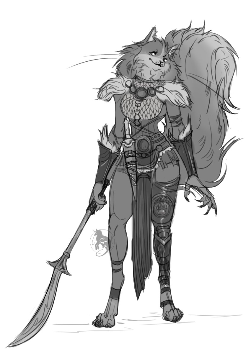 livid_k9's tweet photo. Cat Warrior

#Anthro #Art #Digital #DnD #CharacterConcept https://t.co/mzIQcixnY8