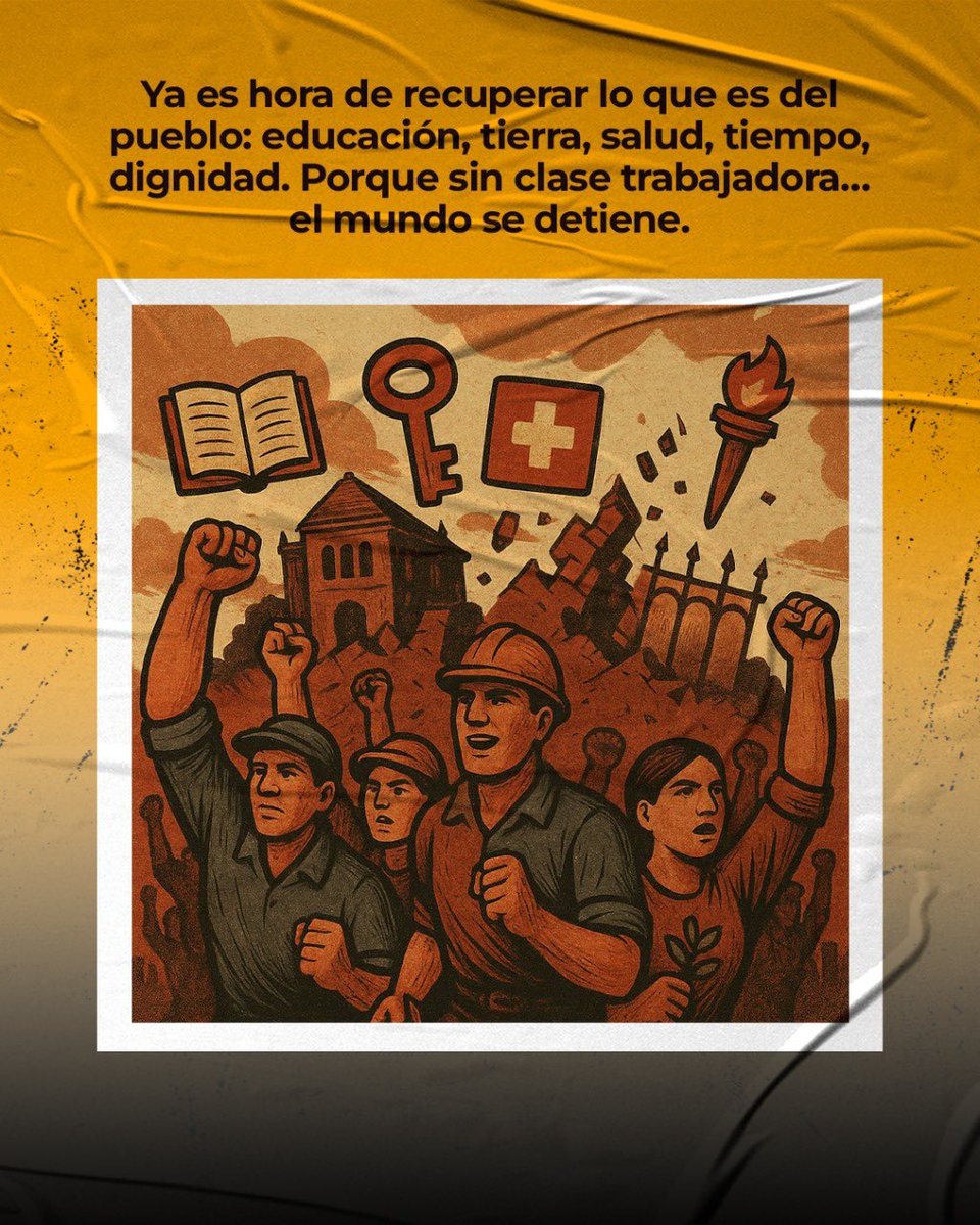📢 ¡Sin clase trabajadora, no hay nación que funcione! ✊🏻

Acá te contamos cómo los ricos no trabajan, solo se enriquecen del sudor de los obreros. 
Y con todo esto… ¿ellos tienen el poder? 🫠

Ya es hora de recuperar lo que es del pueblo. 😡🔥