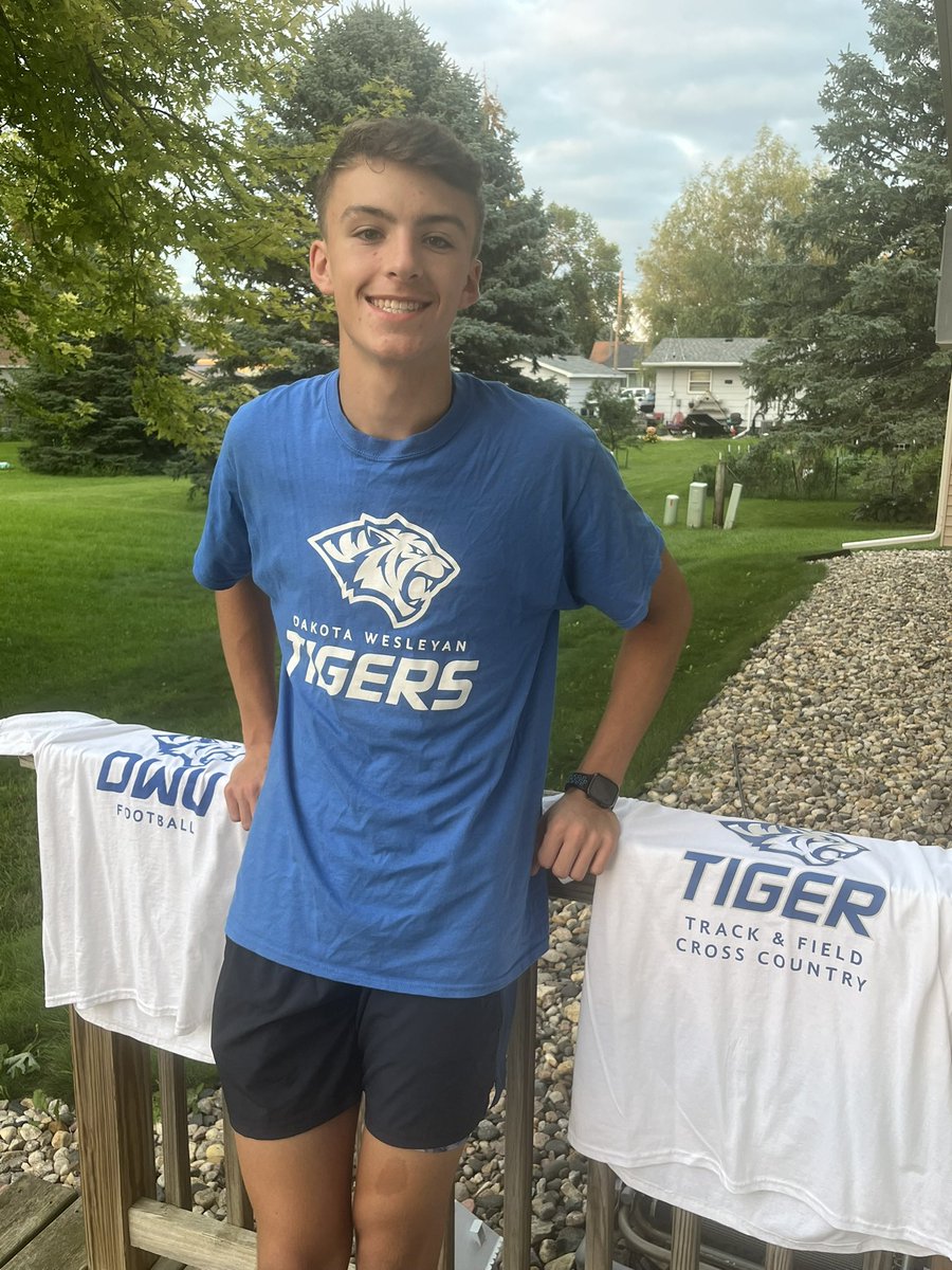 Wyatt Bult (@bultwyatt) on Twitter photo I'm excited to announce my commitment to DWU to further my academic and athletic career!!
Thank you to GOD, my family, coaches, and friends for helping me get to this point in my life!! #BleedBlue #Committed #AllGloryToGod <a href="/LitseyDre/">Coach_Lit</a> <a href="/DWU_CCTF/">DWU_XC/TF</a> <a href="/CoachKretch/">Alex Kretzschmar</a> <a href="/dwtigerfootball/">DWU Football</a> I'm excited to announce my commitment to DWU to further my academic and athletic career!!
Thank you to GOD, my family, coaches, and friends for helping me get to this point in my life!! #BleedBlue #Committed #AllGloryToGod <a href="/LitseyDre/">Coach_Lit</a> <a href="/DWU_CCTF/">DWU_XC/TF</a> <a href="/CoachKretch/">Alex Kretzschmar</a> <a href="/dwtigerfootball/">DWU Football</a>