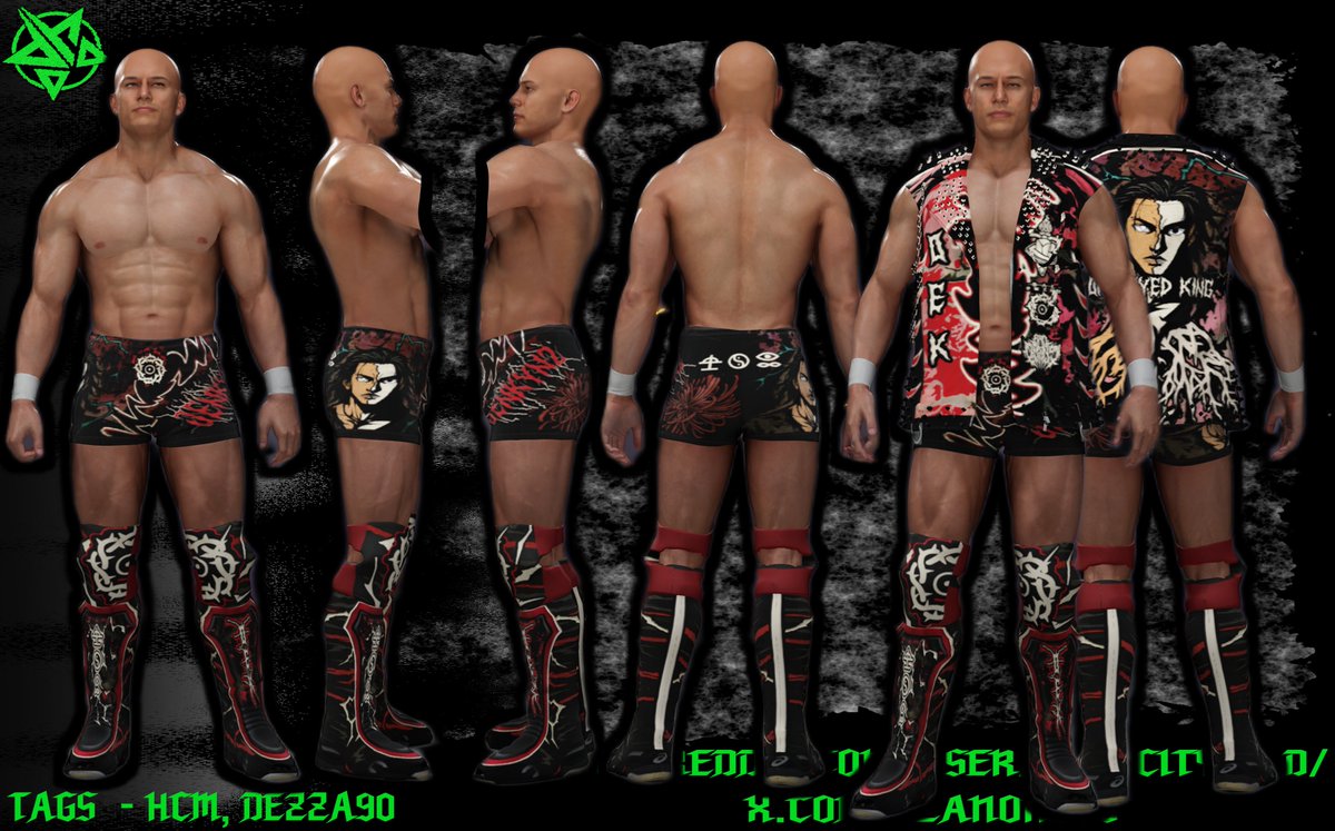 Dean (HCM) 🇬🇧 (@deanoh1990) on Twitter photo 4/4 Tokyo Ghoul/ Bad Omens attire for <a href="/BrokenYouthOEK/">𝕬𝕵 𝕵𝖊𝖓𝖐𝖞𝖓𝖟</a>
#WWE2K25 #CAW #Cawmmunity #CustomCAW #attire 4/4 Tokyo Ghoul/ Bad Omens attire for <a href="/BrokenYouthOEK/">𝕬𝕵 𝕵𝖊𝖓𝖐𝖞𝖓𝖟</a>
#WWE2K25 #CAW #Cawmmunity #CustomCAW #attire