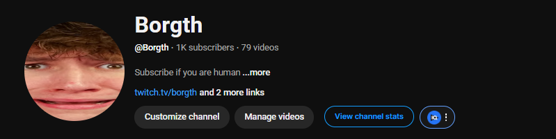 B0rgth's tweet photo. LETS GOOOOO 1K SUBS🤑🥳 https://t.co/VKgtnnleuT