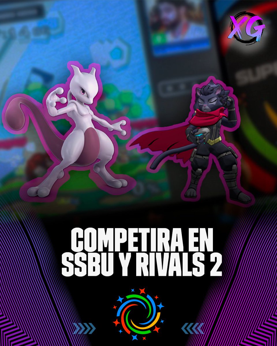 ¡SQUAD COMPLETO EN <a href="/SuperSmashCon/">Supernova 2025</a>! 🏆

▶ Conde también dice presente en #Supernova2025 compitiendo en #SSBU &amp; #Rivals2.

Con todo este fin de semana 👊🏽

#GoXG🟣
