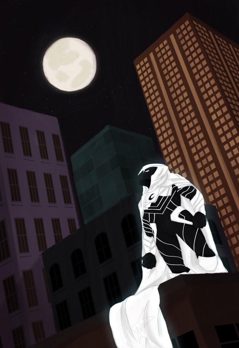 Happy 50th anniversary and apparently (late) BIRTHDAY to moon knight
#MoonKnight