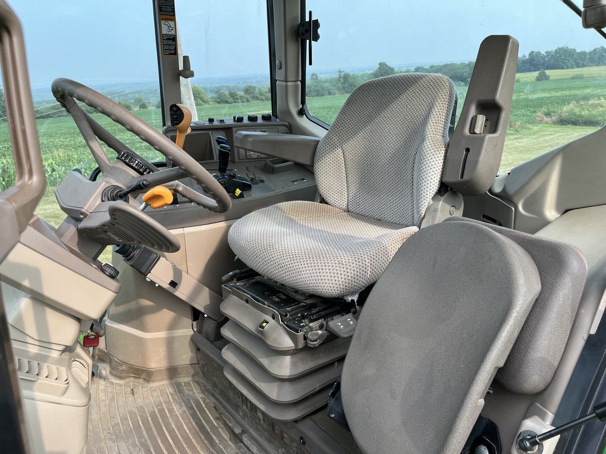 We are selling our 2014 John Deere 6125M Tractor with a 4-year-old H310 loader for $105,000 obo. It has 2,366 hours, 40K PowerQuad Plus transmission, closed-center hydraulics, and Cat 3 HD 3-point hitch. Wheels set to fit in 30" rows. Message for details. One owner, Wendy driven.