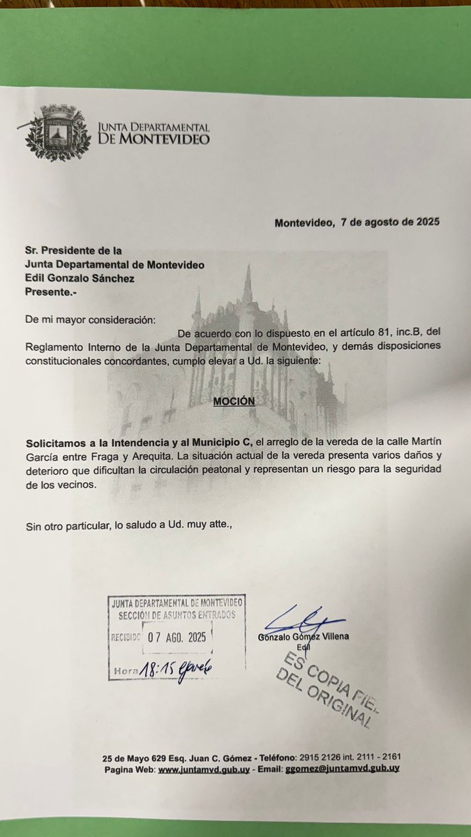 Génesis Cadenasso (@gnesiscadenass1) on Twitter photo Hoy con <a href="/UnidosxelBarrio/">Unidos Por El Barrio</a> presentamos 5 mociones para hacer de nuestro municipio C un lugar más inclusivo!🙌🏻
Gracias Edil <a href="/GonzaloGomez03/">Gonzalo Gomez</a> Codo a codo! 🤝🏼
Vamos por más!! 💪🏻 Hoy con <a href="/UnidosxelBarrio/">Unidos Por El Barrio</a> presentamos 5 mociones para hacer de nuestro municipio C un lugar más inclusivo!🙌🏻
Gracias Edil <a href="/GonzaloGomez03/">Gonzalo Gomez</a> Codo a codo! 🤝🏼
Vamos por más!! 💪🏻