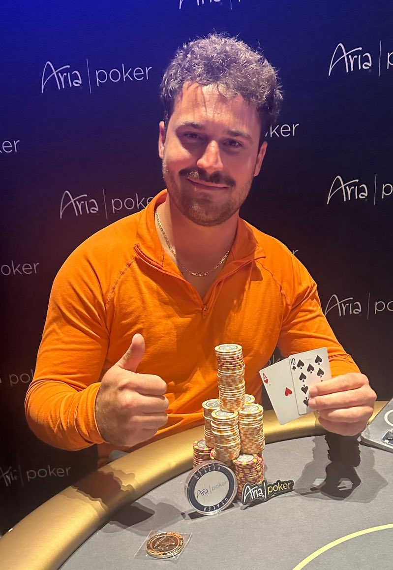 Jordan Rodriguez (Las Vegas, NV) claimed an outright win in our $200 NLH on Wednesday, August 6th after besting the field of 32 entries. 

For his efforts, Jordan pocketed $2,305 from the over $5K prize pool. Congrats!