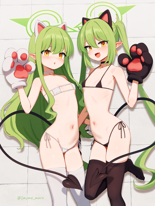 ネコガキ
#ブルアカ 