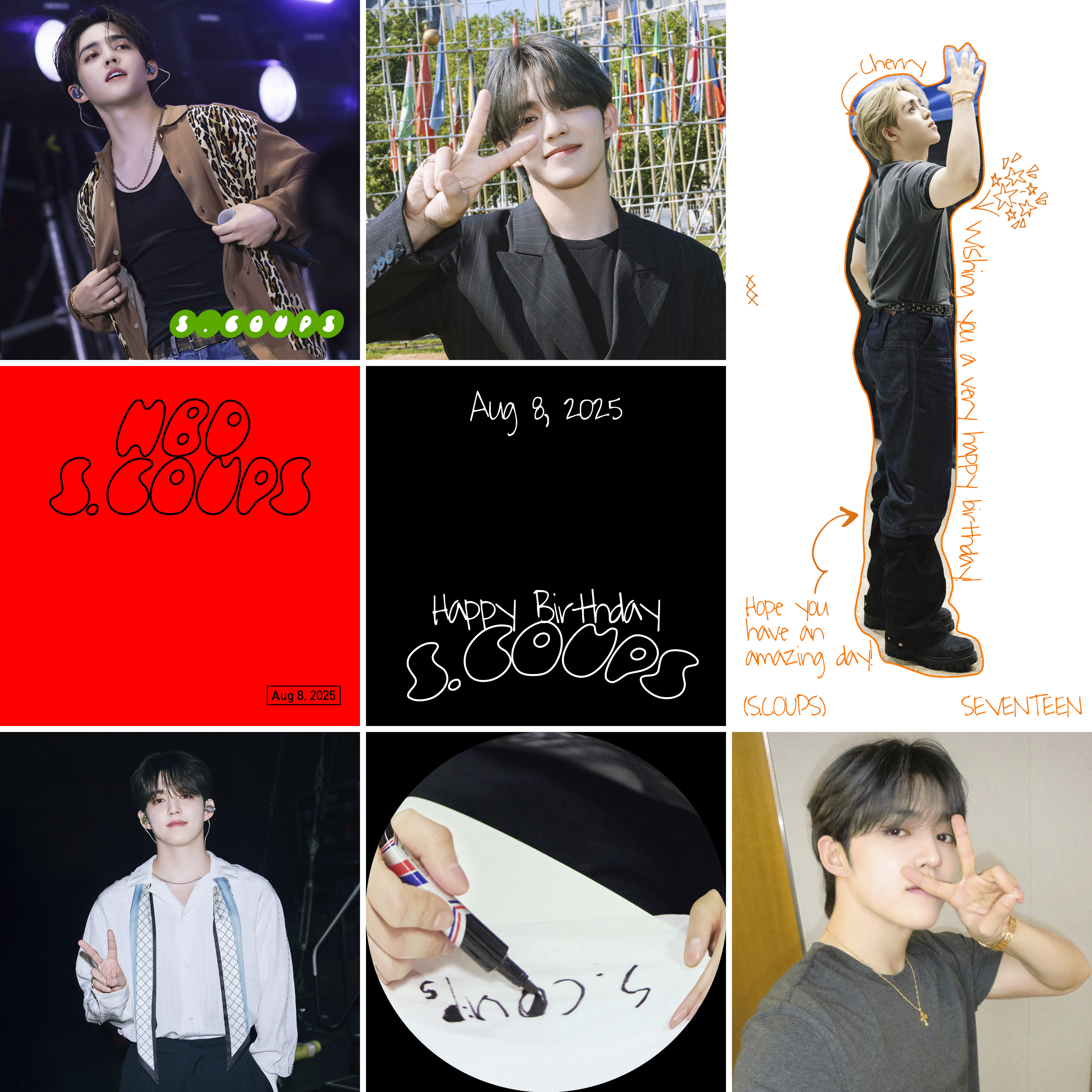Dフェスタ SEVENTEEN エスクプス 8月8日誕生日 SEVENTEEN #エスクプス さん🍒8/8お誕生日おめでとうございます