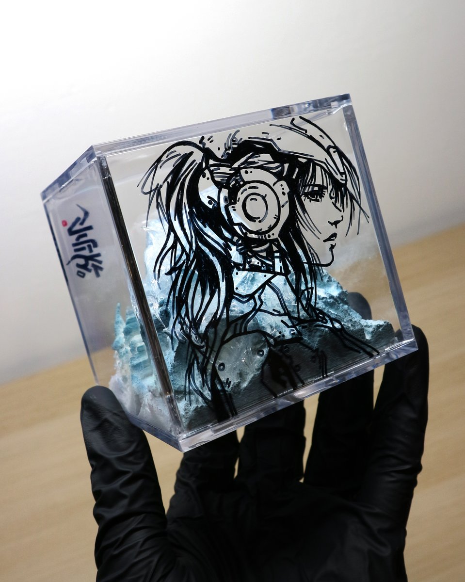 Sold 🔴 Many thanks to the new collector !
⚠️ Only 2 sculpted cubes left in this series !