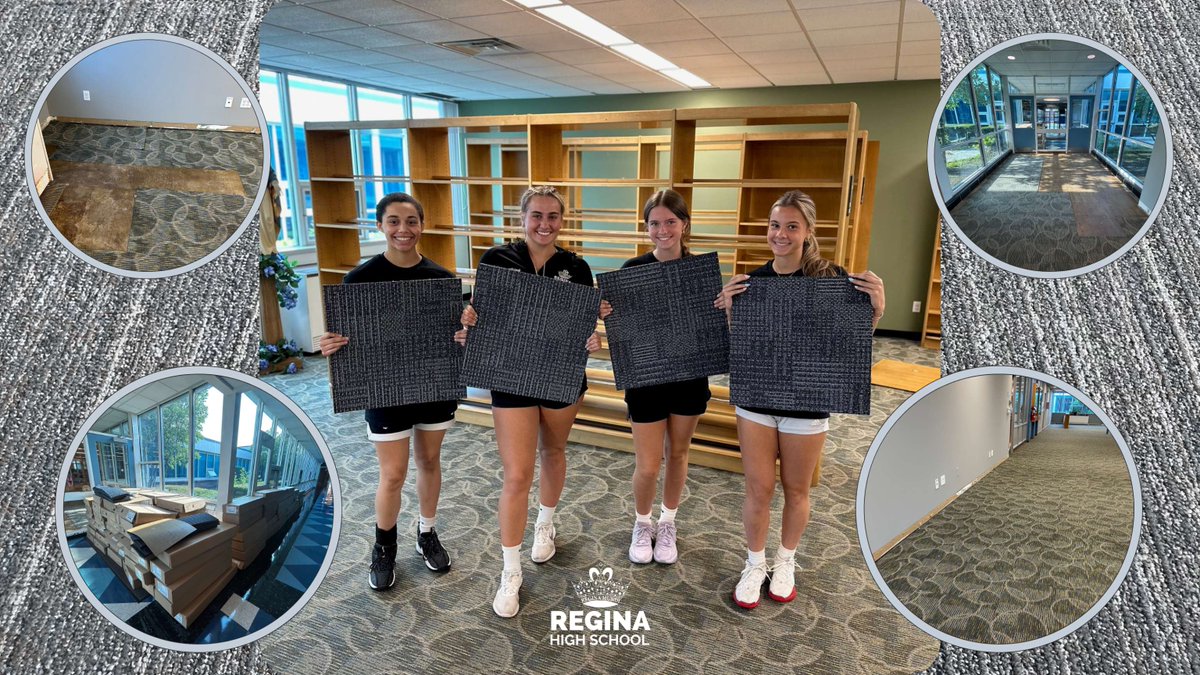 ReginaWarrenMI's tweet image. 🎉The old carpet has been removed, and new carpet is being installed in #Regina's soon-to-be newly renovated #mediacenter!🤩

💙Thank you to all who have donated to help bring our visions to life! School begins in just a few short weeks—and we are working hard to have a fresh
