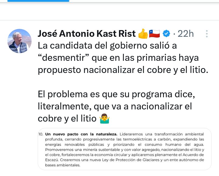 EdithAstudillo3's tweet image. A propósito de cobre!! Para cuando será citado? Atentos! .👇