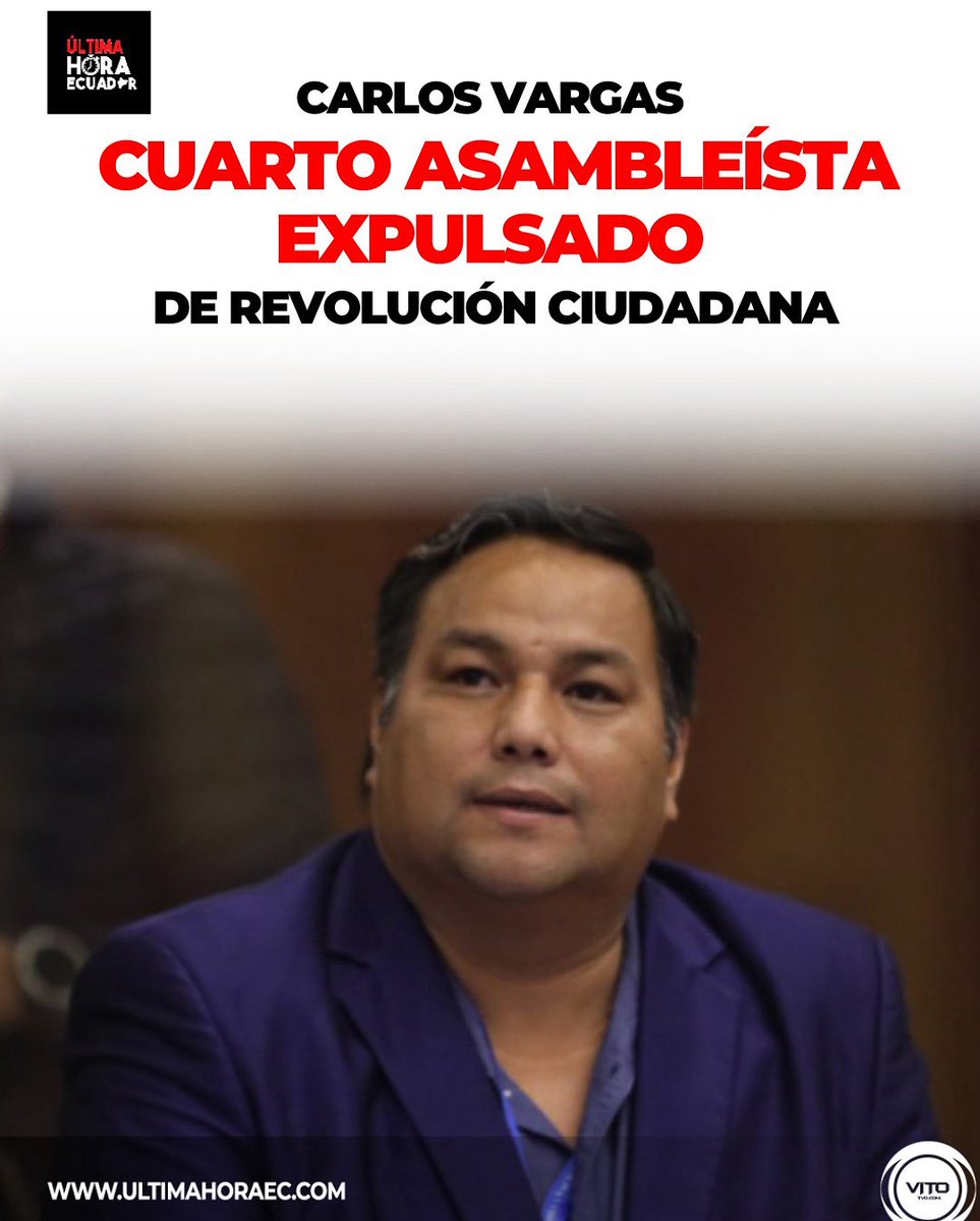 La bancada calificó su voto como una traición a la equidad y la democracia, afirmando que prefieren ser menos pero íntegros.

Vargas es el cuarto miembro separado en menos de tres meses, tras casos polémicos que han generado una crisis interna en el partido.