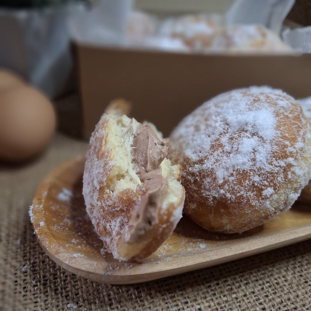 princedelights8's tweet image. Yang pasti ini bukan donat Pink and Mambo #bombolini #donat