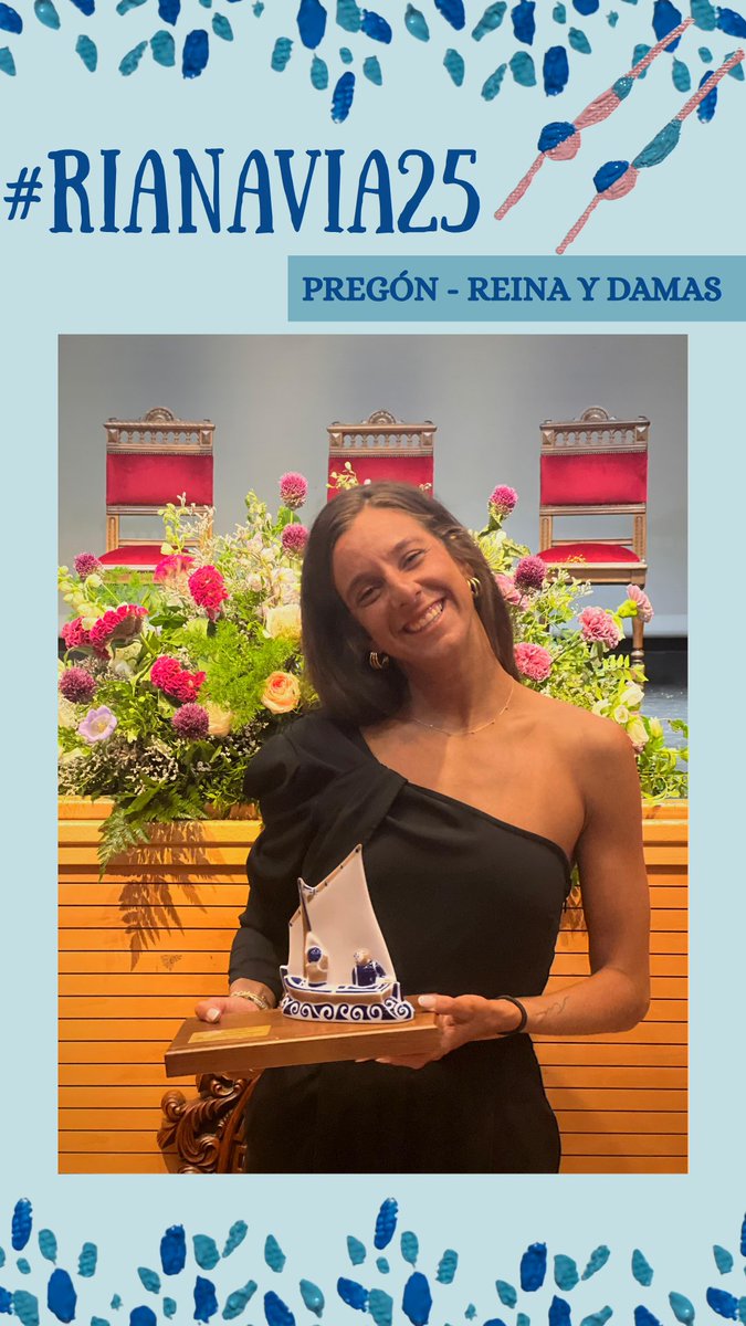 PREGÓN 🎤

Hoy <a href="/Devaldes98Maria/">MARÍA DE VALDÉS</a> nos ha emocionado con su pregón 💙
¡Gracias María! ¡Nos vemos en el agua! 😉

#RiaNavia25