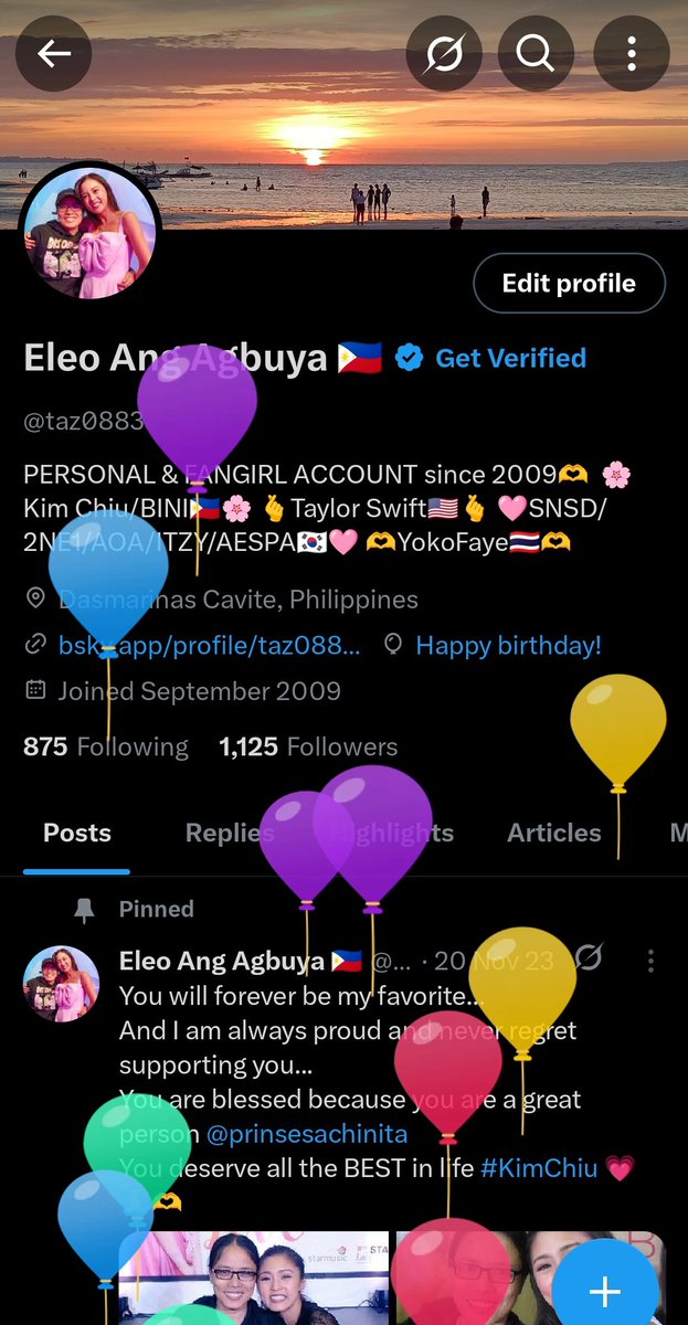 taz0883's tweet photo. Birthdays are NOT to remind how old we are...
It is to remind us how many years GOD has been faithful and gracious...

Thank you God for giving me another year to live...🙏🥰

#EleoTheExplorer Life Update https://t.co/A2DuV4Mdr4