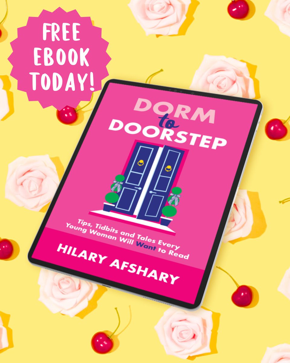 Hey Moms ... Dorm to Doorstep is the perfect gift for #teen heading out the door...it is the manual for adulting 101 and living life away from home. Grab FREE ebook TODAY via @HilaryAfshary bit.ly/DormtoDoorstep #YA #SeniorMoms #MomsofTeens #FreshmanTips #momanddaughters