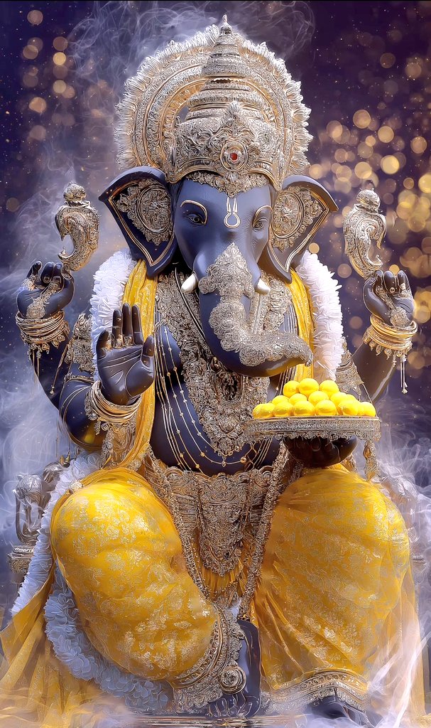 प्रथम पूज्य गणेश के अद्भुत अलौकिक दिव्य दर्शन 🌼