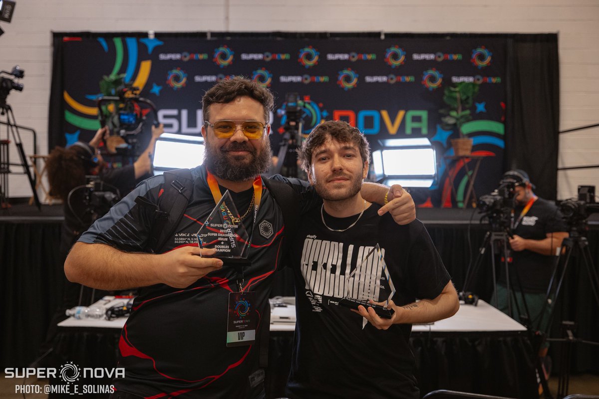 Congratulations to your Super Smash Bros. Melee Doubles Champions, <a href="/LiquidHbox/">hungrybox</a> and <a href="/moky_dokie/">SR moky</a> 🏆

#Supernova2025
