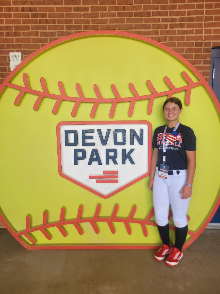 Today was day 2 at the AAG in OKC. The opening ceremony was amazing! We did our skills competition and my team placed 2nd in the star drill. Thank you <a href="/DevonParkOKC/">Devon Park</a> and <a href="/USASoftball/">USA Softball</a> for having us. <a href="/UCLASoftball/">UCLA Softball</a> <a href="/PrepSoftball/">Prep Softball 🥎</a> <a href="/TheRealEJ2/">EJ</a> <a href="/TopPreps/">TOP PREPS @TopPreps | X | Sports News & Recruiting</a> <a href="/SBRRetweets/">Softball Recruiting Reposts</a> <a href="/D1Softball/">D1Softball</a>