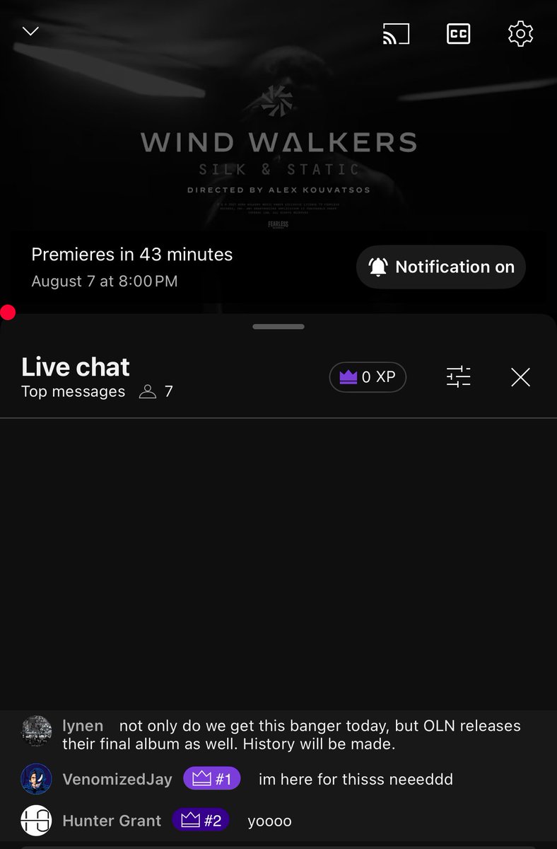 Almost time for Silk &amp; Static - come hang ffm.link/ww_sas_omv