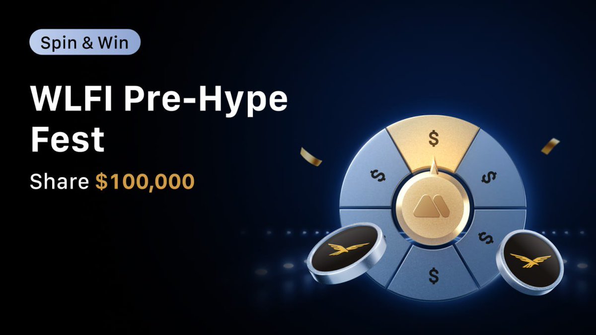 🥳WLFI Pre-Hype Fest Spin to share $100,000 in hot tokens!

⏰Event period:2025-08-06 10:00:00 UTC ~ 2025-08-20 10:00:00 UTC

🤩MEXC is leading the charge in listing WLFI—be among the first to celebrate before the official launch!

To fire up the hype, we're kicking things off