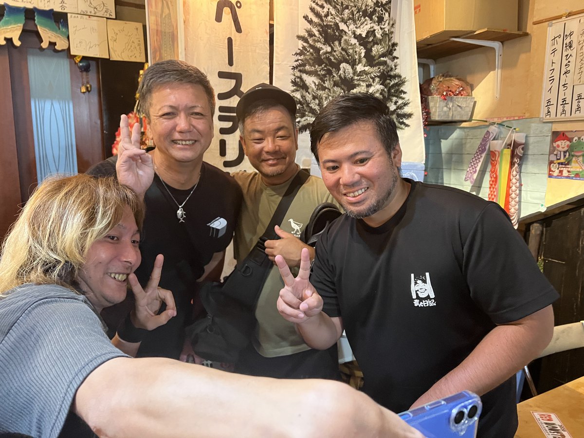 GTハンターの花城さんもきてくれたどー！たんでぃがたんでぃ！