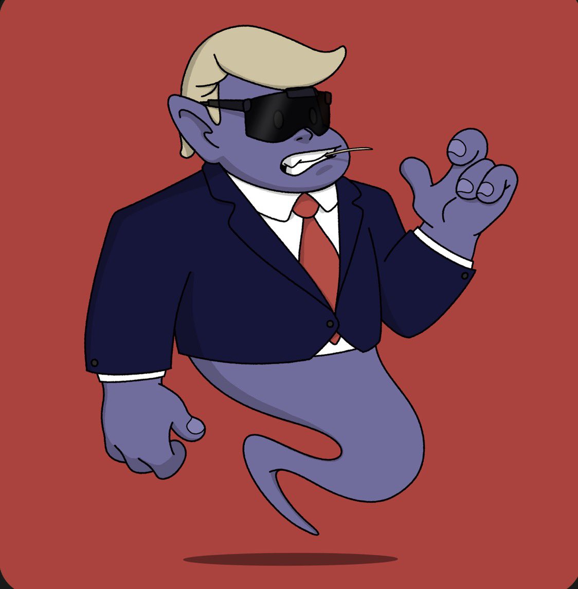 W3ST (@br0therwest) on Twitter photo Revealed <a href="/realDonaldTrump/">Donald J. Trump</a> Genie!
🇺🇸Clothes : Presidential (17 total)
🇺🇸Hair-hats : Trumpie (26 total)
1 of 2 with both traits in the
<a href="/OGTripleMedia/">OGTriple Official</a> collection! LFG! Revealed <a href="/realDonaldTrump/">Donald J. Trump</a> Genie!
🇺🇸Clothes : Presidential (17 total)
🇺🇸Hair-hats : Trumpie (26 total)
1 of 2 with both traits in the
<a href="/OGTripleMedia/">OGTriple Official</a> collection! LFG!
