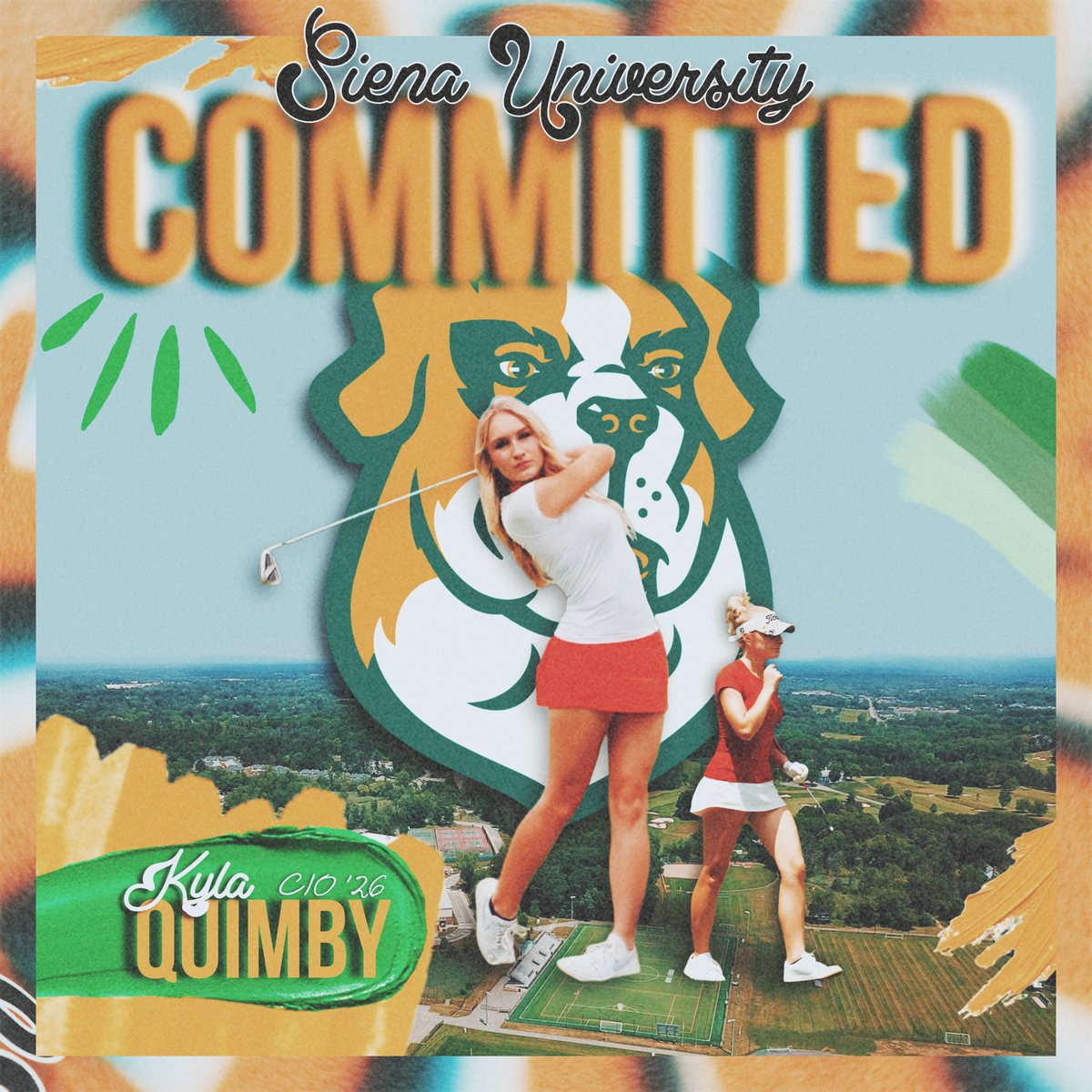 Paul Roberts (@paulrobertscuse) on Twitter photo Wilson golfer Kyla Quimby has committed to Division I Siena.
She’s also an excellent student 📚
<a href="/Wilson_Bulldogs/">Wilson Athletics</a> Wilson golfer Kyla Quimby has committed to Division I Siena.
She’s also an excellent student 📚
<a href="/Wilson_Bulldogs/">Wilson Athletics</a>
