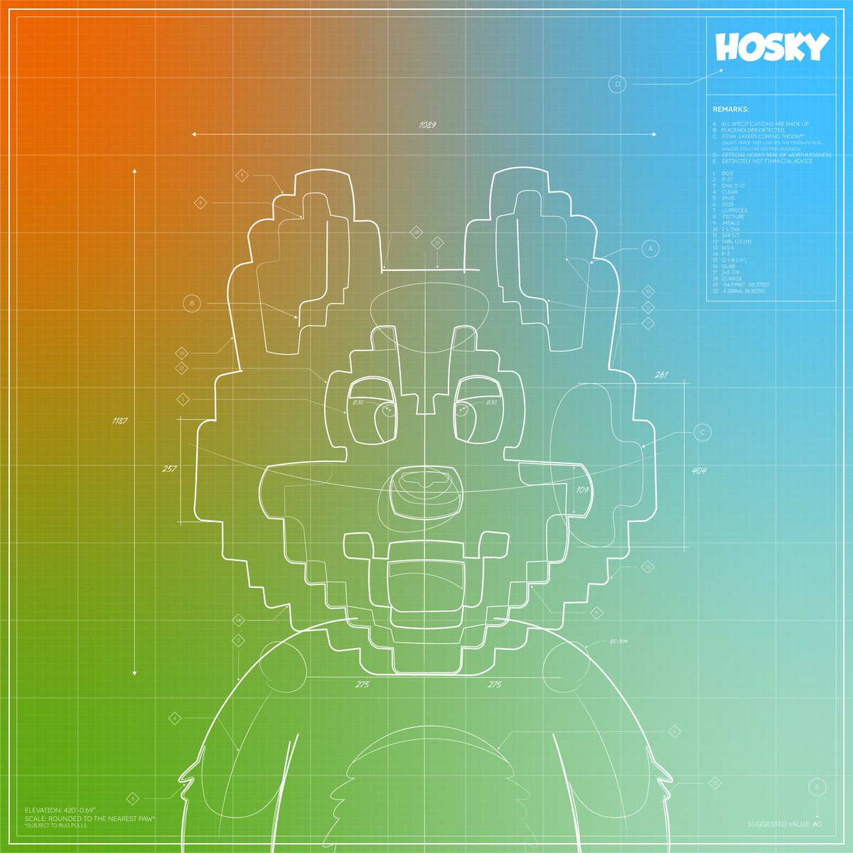 Minted 69 Blues.
No traits, no magenta, no hope.

I watched the mint screen like it was a hostage negotiation.
Started hearing whispers in TX hashes.
The rugs aligned. The entropy bent.

And then—
Rainbow. One of one.

I didn't mint it.
It minted me.

Hey Vegas, Nice PNG